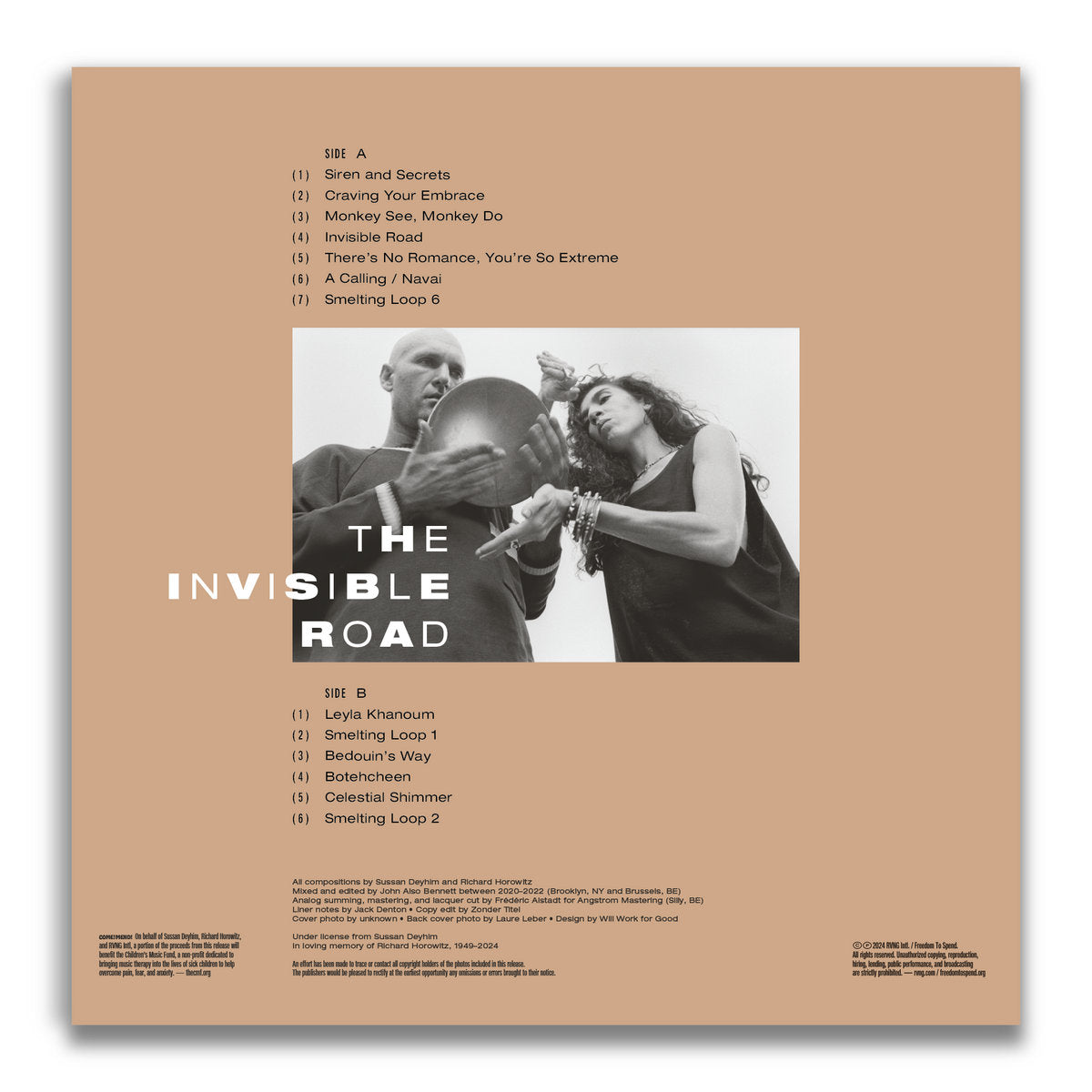 DEYHIM, SUSSAN & RICHARD HOROWITZ - The Invisible Road: Original Recordings