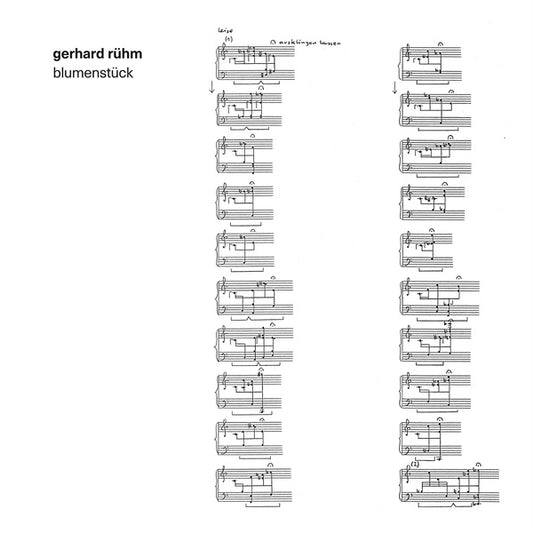 RUHM, GERHARD - Blumenstuck