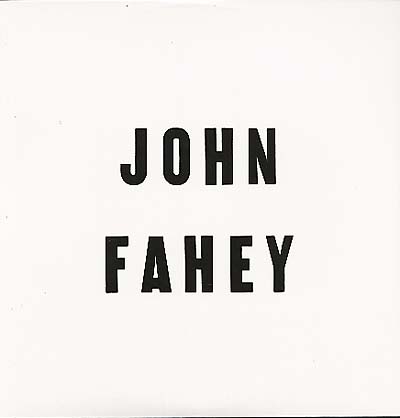 FAHEY, JOHN - Blind Joe Death