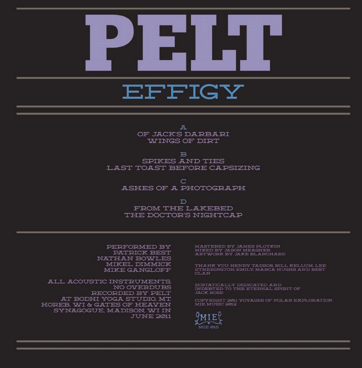 PELT - Effigy