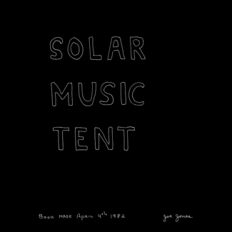 JONES, JOE - Solar Music Tent