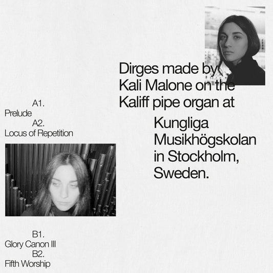 MALONE, KALI - Organ Dirges 2016-2017