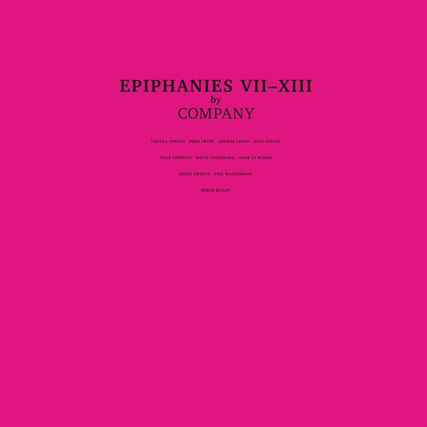 COMPANY - Epiphanies VII-XIII