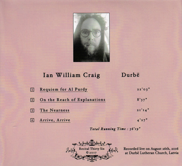 CRAIG, IAN WILLIAM - Durbe