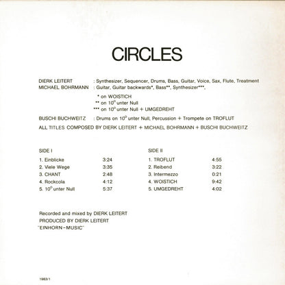 CIRCLES - s/t