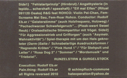 EB.ER, RUDOLFS R&G - Besensitzen / Zaunreiten