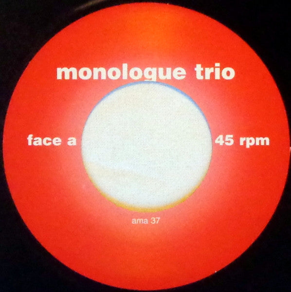 MONOLOGUE TRIO ‎– La Mémoire