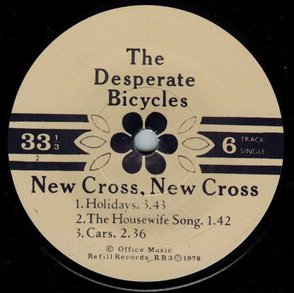 DESPERATE BICYCLES - New Cross, New Cross