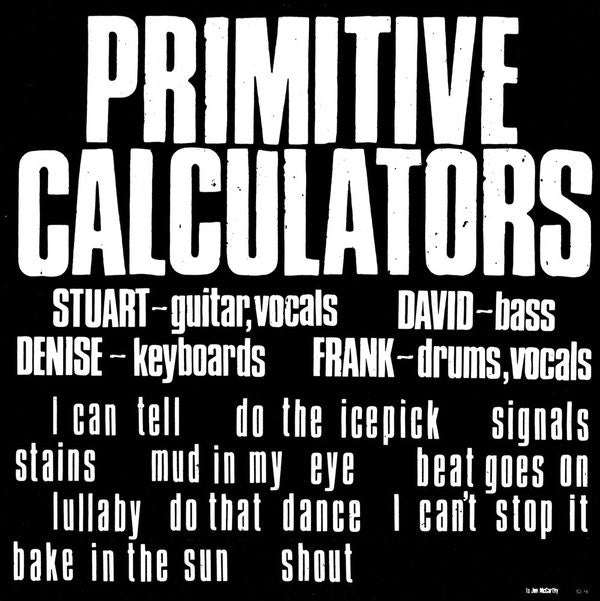 fustron PRIMITIVE CALCULATORS, Primitive Calculators