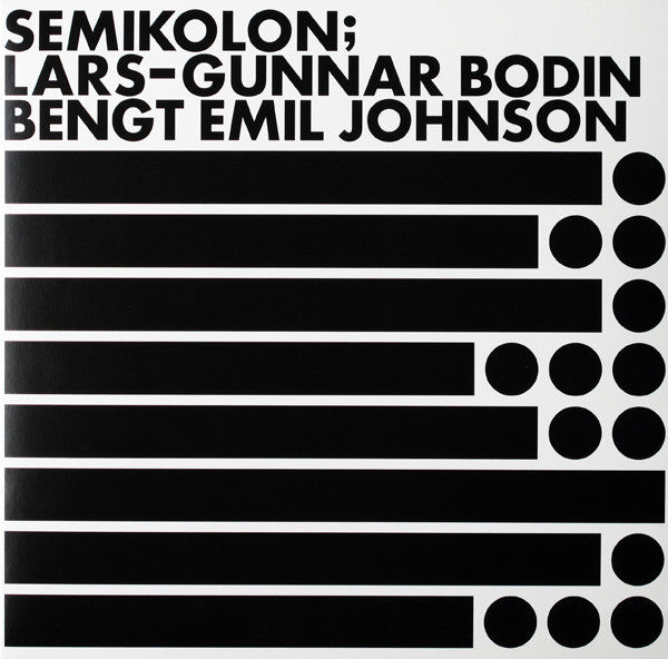 BODIN & BENGT EMIL JOHNSON, LARS-GUNNAR - Semikolon