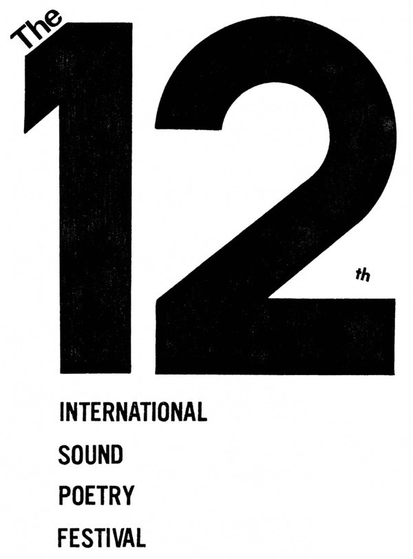 V/A - The 12th Annual International Sound Poetry Festival