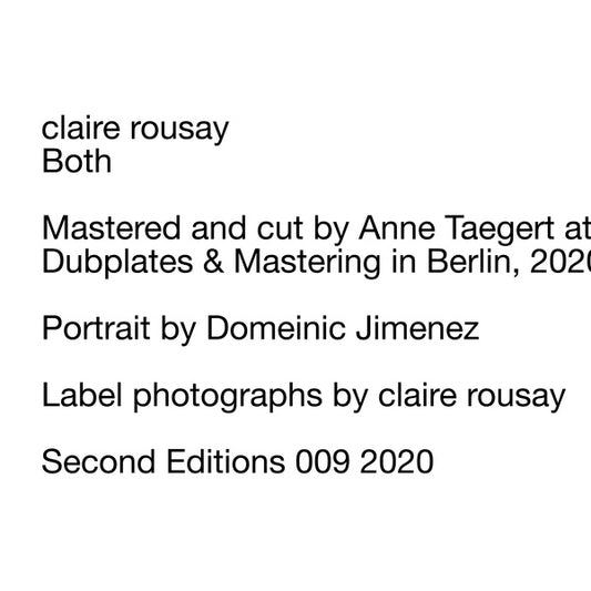 ROUSAY, CLAIRE - Both