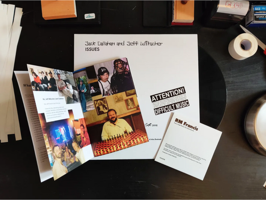 CALLAHAN, JACK & JEFF WITSCHER - ISSUES (What Happens on Earth Stays on Earth) LP + bonus RM Francis Every Single Person Has Some Muscle CD