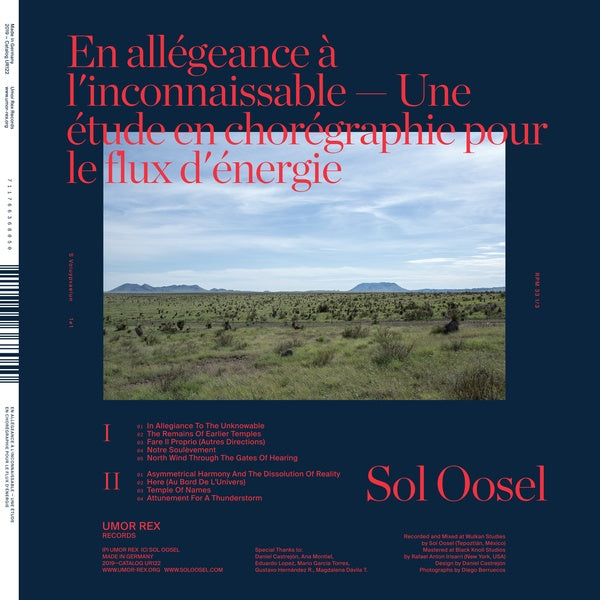 SOL OOSEL - En allegeance a l'inconnaissable -- Une etude en choregraphie pour le flux d'energie