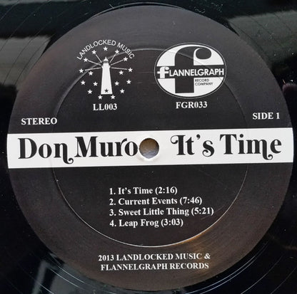 MURO, DON - It's Time